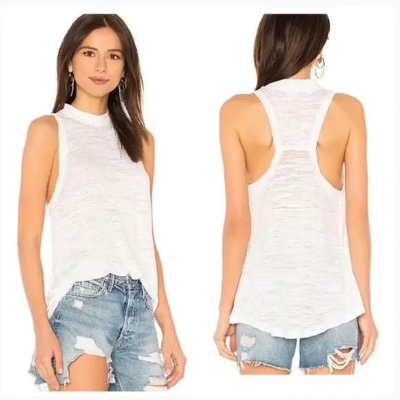 Free People Tops - Free People We The Free Brisbane Knit Racerback Tank